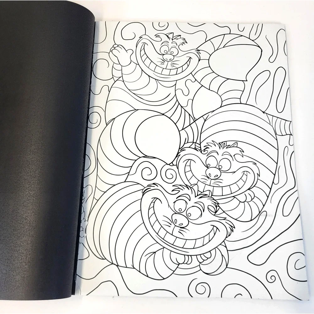 Alice In‎ Wonderland Coloring Book Lewis Carroll Purple Paperback Fantasy